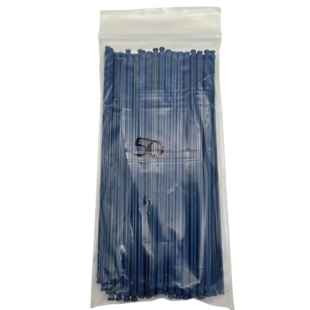 K'NEX Royal Blue 5.5 Inch Rods Building Toy Replacement Parts Lot of 100 Bulk